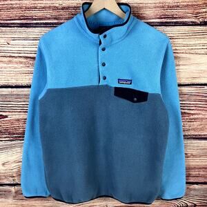 Patagonia Teal Snap T Fleece Synchilla Pullover